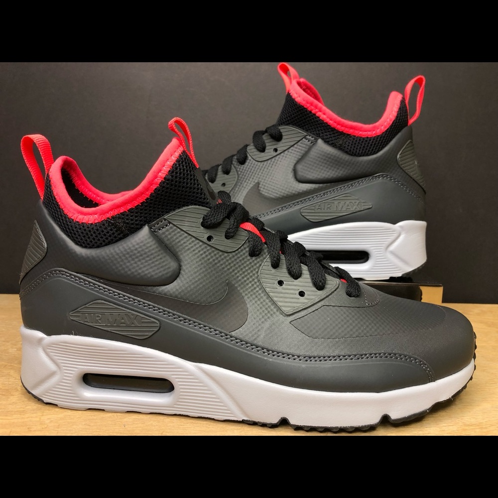 Nike Air Max 90 Ultra Mid Winter Anthracite Black